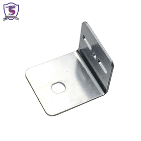 customized stamping metal aluminum l bracket 			