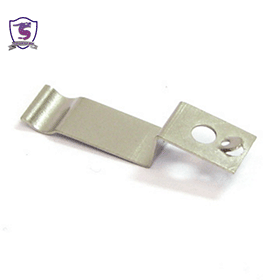 Dongguan punched hardware nickle plate metal spring clips